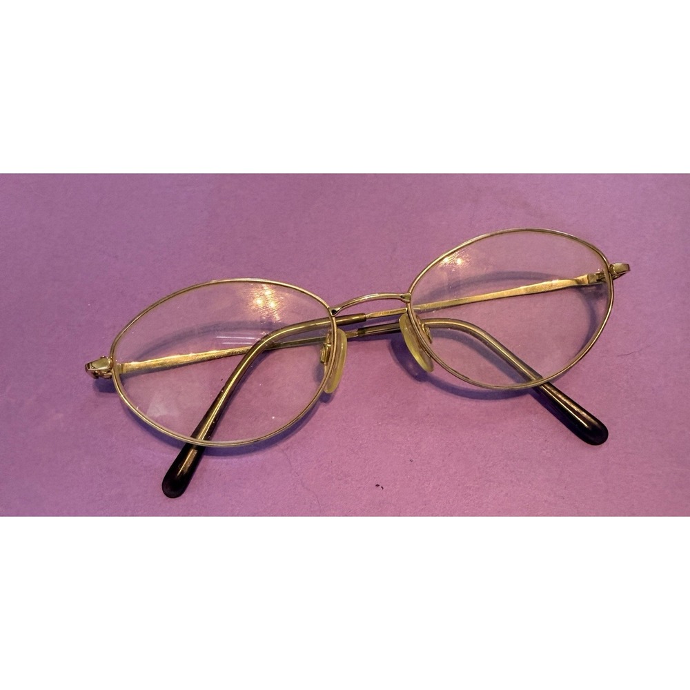 Vintage Giorgio Armani ar6519 titanium 50-17-130color-039 frames Only Good Cond